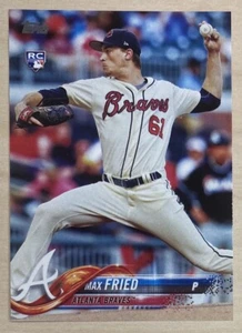 MAX FRIED RC - 2018 Topps Series 1 #316 - ATLANTA BRAVES - Picture 1 of 2