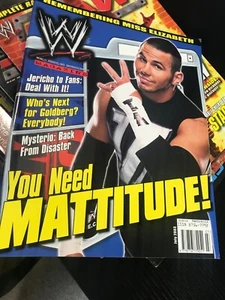 WWF WWE Magazine JULY 2003 Matt Hardy Cover + Poster - Picture 1 of 4