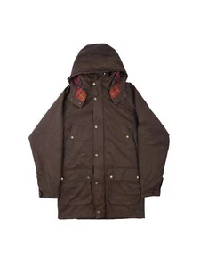 Gant The Waxy Parka Classic Hooded Jacket Size L - Picture 1 of 5