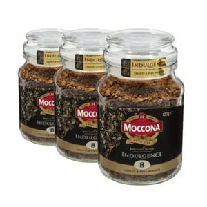 3 x Moccona Freeze Dried Instant Coffee Indulgence 100g - Picture 1 of 4