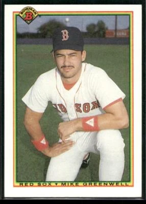 1990 Bowman #274 Mike Greenwell - Image 1 of 2
