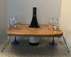 Bamboo Wine Picnic Table 
