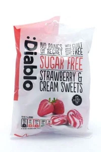 Diablo Sugar Free Strawberry & Cream Sweet 75g (Box of 16) - Picture 1 of 1