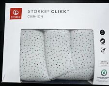 STOKKE CLIKK New Cushion For High Chair Softness & Support Grey Sprinkles 554601
