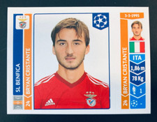 2014-15 Panini Champions League # 195 Bryan Cristante Benfica rookie sticker