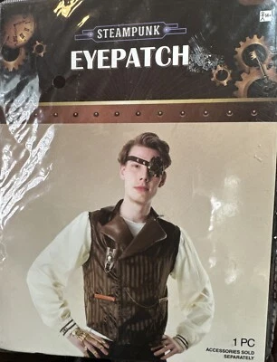 Steampunk Gear Adulto Un Ojo Gafas Monoclo Ojo Halloween Disfraz Accesorio Foto 1 de 3