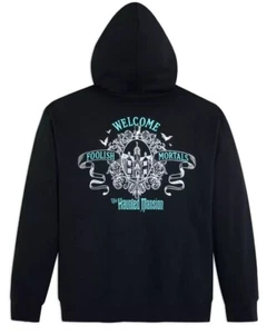 2024 Disney Haunted Mansion Zip Hoodie Glow In The Dark XS Adults Jacket Sweater - Picture 1 of 6
