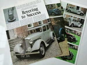 Vintage English magazine clipping from 1976.ROVER. 5 pages. - Picture 1 of 2