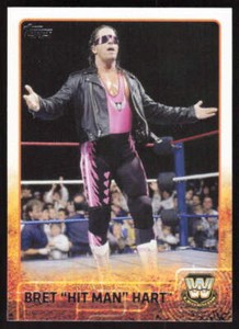 2015 Topps WWE Base Bret "Hit Man" Hart #88