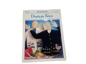 Stoney Creek Duplicate Stitch Tropical Fish, Duck, And  Daisies Sweater Pattern - Picture 1 of 3