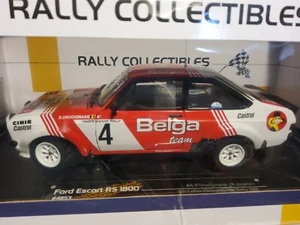 1/18  FORD ESCORT MK2 RS 1800 1981 HASPENGOUW RALLY , DROOGMANS . SUNSTAR - Picture 1 of 1