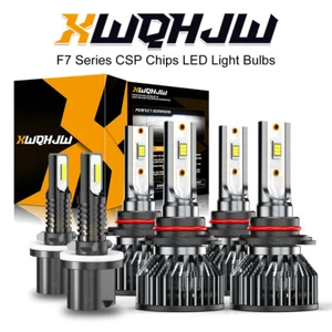 Fit GMC Yukon XL 1500 2500 2000-2006 LED Headlight High+Low Fog Light Bulbs Kit - Picture 1 of 8