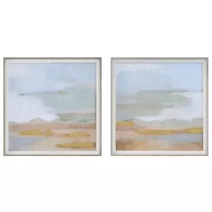 Uttermost Abstract Coastline Framed Prints, Set of 2 - 41468 - Picture 1 of 1