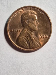 1970 D Lincoln Penny Floating Roof No FG Read Description - Picture 1 of 4