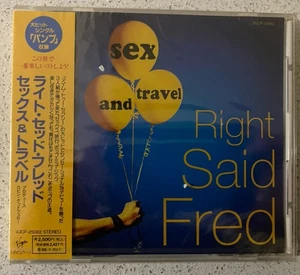 Right Said Fred – Sex And Travel (CD) JAPAN OBI VJCP-25082 NEW & Sealed Promo ** - Picture 1 of 2