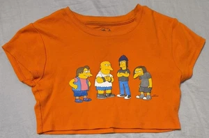 2018 The Simpsons Bullies Graphic Crop Top *very small, see pics* - Picture 1 of 7