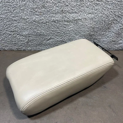 1998-2005 LEXUS GS300 GS430 CONSOLE CENTRAL APOIO DE BRAÇO TAMPA COURO BEGE BRONZEADO GS 400 - Imagem 1 de 4