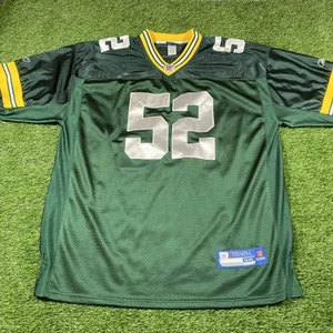 Clay Matthews Green Bay Packers Trikot Reebok Herren 56 genäht #52 grün  - Bild 1 von 17