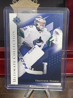 Thatcher Demko 2024-25 Upper Deck Ultimate Collection 143 /149 #43 Canucks SP - Image 1 of 2