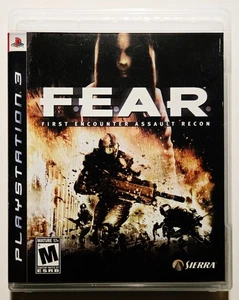 F.E.A.R. First Encounter Assault Recon (Sony PlayStation 3, 2007) PS3 CIB probado - Imagen 1 de 3