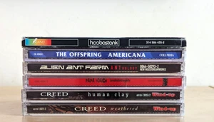 Alt rock nu metal CD lot Papa Roach Creed Alient Ant Farm Offspring Hoobastank - Picture 1 of 11