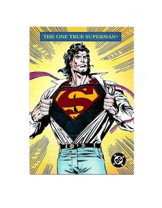 Tarjeta de persecución DC Bloodlines SkyBox The One True Superman 1993 casi nueva/como nueva - Imagen 1 de 1