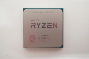 AMD Ryzen 3 2200G 3.50GHz Quad Core YD2200C5M4MFB 4 Thread AM4 Processor CPU - Picture 1 of 2