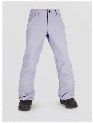 Nuevo pantalón aislante Volcom Frochickidee para niñas 2024 lila ceniza talla 7/8 nuevo con etiquetas Foto 1 de 4