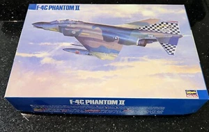 Hasegawa F-4C Phantom II Model Kit KA-4 1:72 No 04104 W/ Extras NOS - Picture 1 of 16