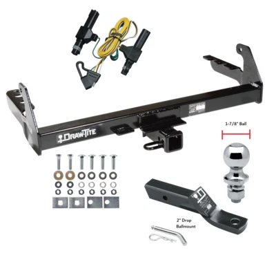Enganche de remolque para Dodge Dakota 87-94 equipamiento completo con cableado bola de 1-7/8" Foto 1 de 4