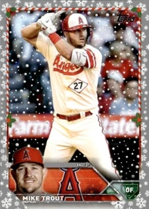 Mike Trout - 2023 Topps Holiday Series Metallic Parallel (H27) - La Angels - Bild 1 von 2