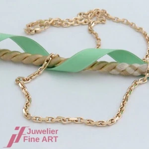 Kette/Halskette - Anker-Muster - massiv - 8K/333 Gelbgold - ca. 53,5 cm lang - Bild 1 von 5