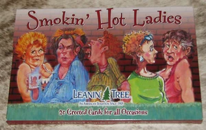 LEANIN TREE Smokin' Hot Ladies~20 Lighthearted Greeting Cards Assortment #90700 - Picture 1 of 2