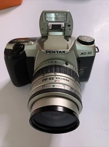 PENTAX MZ-30 SLR Film Camera + SMC Pentax-FA 35-80 Lens Marumi MC-1B Lens Filter - Picture 1 of 13