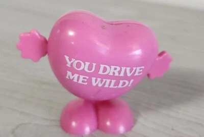 Wind Up You Drive Me Wild Pink Heart Non Working Condition NW2 - Image 1 of 2