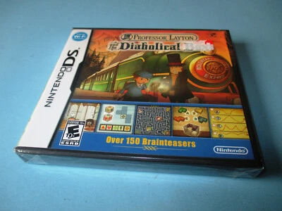 Professor Layton and the Diabolical Box (Nintendo DS) Lite DSi XL 3DS 2DS NEW - Image 1 of 4