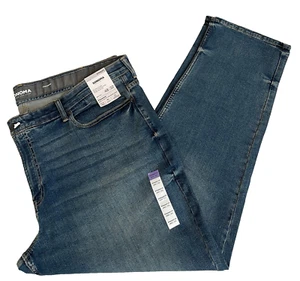Big & Tall Sonoma Straight Mens Flexwear Denim Jeans 48X32 Blue W48L32 New - Picture 1 of 8