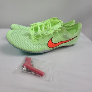 Nike Zoom Mamba V 5 Barely Volt Hyper Orange Track Spikes AJ1697-700 Men's 11 - Picture 1 of 6