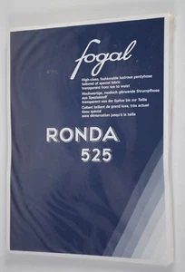 New Fogal Women's Pantyhose Size Small Ronda 525 Transparent Lustrous White Poly - Picture 1 of 6
