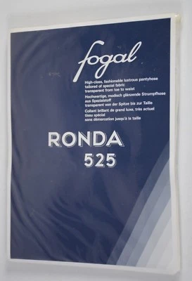 New Fogal Women's Pantyhose Size Small Ronda 525 Transparent Lustrous White Poly - Image 1 of 4
