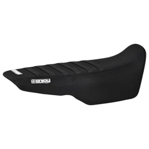 2022-2024 Honda Grom 125 Gripper Seat Cover by Enjoy Mfg BLACK w BLACK RIBS #331 - Picture 1 of 3