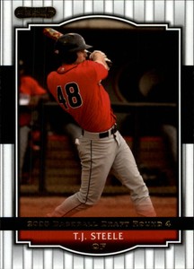 2008 Razor Signature Series #98 T.J. Steele