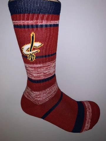 CLEVELAND CAVALIERS NBA LOGO MENS RMC CREW LENGTH SOCKS LARGE Cover
