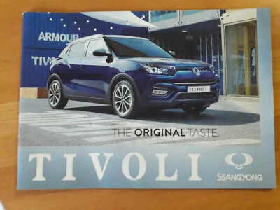 Depliant Brochure SSANGYONG TIVOLI anno 2017  pagine 36 - Immagine 1 di 4