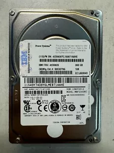 IBM 42D0628 42D0630 300GB 10K RPM 6Gb/s SAS SFF POWER SYSTEMS 2.5" HDD - Picture 1 of 8