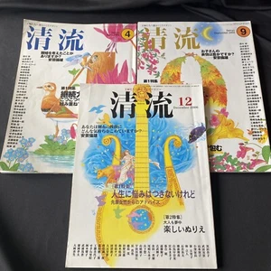 Japanese Magazine Books Seiryu Lot 3 Essay Brain Edo Life Zasshi 2005 清流 雑誌 人生 - Picture 1 of 12