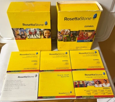 ROSETTA STONE Espanol Level 1, 2 & 3 Spanish Latin America Version 12 CD Set - Image 1 of 4