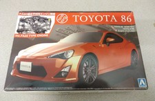 Aoshima 2012 Toyota 86 "3 in 1" 1/24 Scale Model Car Kit