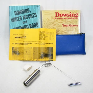 Mineral Aura Exploration Dowsing Divining Rod Instructions Books & Carry Case - Bild 1 von 10