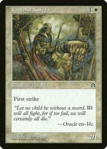 2XMTG Youthful Knight - STH Stronghold - Picture 1 of 1